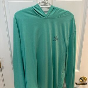 Guy Harvey - Men's Market Long Sleeve Performance Hoodie